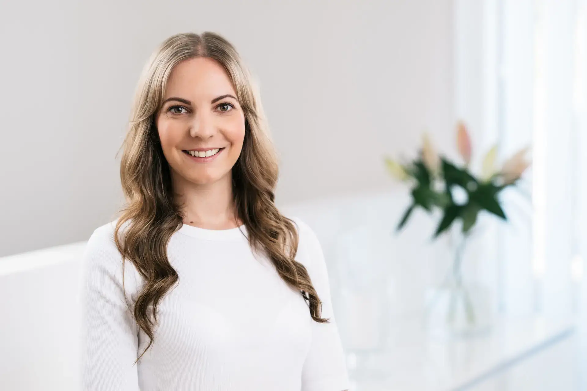 Porträt einer Logopädin der Praxis Angela Heimann